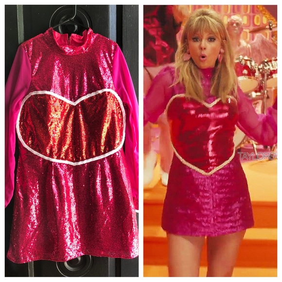 Taylor Swift Dresses & Skirts - LOVER ME! Dress - Taylor Swift Heart Dress Eras Tour XL